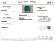 6.47/CT Natural Panna Stone with Govt. Lab Certificate-16910S209835